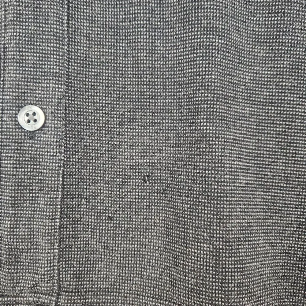 Banana Republic Men's Short Sleeve Shirt Size Large Retro Preppy Minimalist